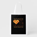 Fall Leaves Cute Autumn Graphic Thanksgiving Pumpk Grocery Bag