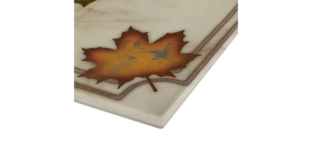 Fall Leaves Cutting Board | Zazzle