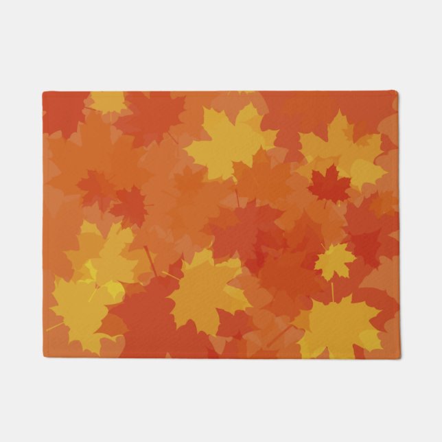 Fall Leaves Doormat (Front)