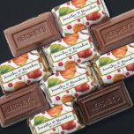 Fall Leaves Fruit Rustic Watercolor Autumn Wedding Hershey's Miniatures<br><div class="desc">Modern,  fall,  leaves,  bride and groom,  elegant,  beautiful calligraphy,  candy,  chocolates favors. Perfect for Wedding favors. You can personalize it with your names and date.</div>