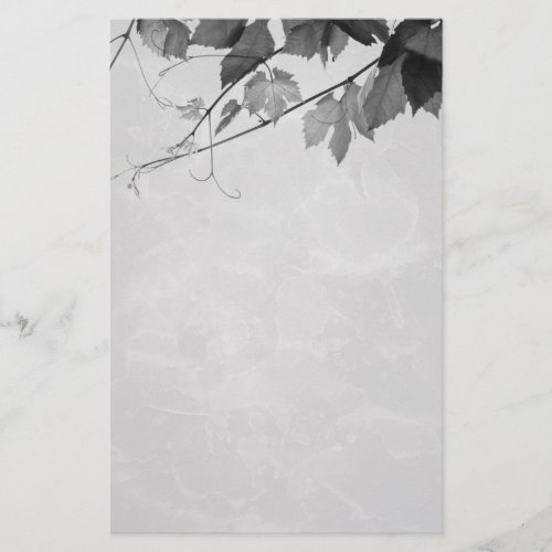 Fall Leaves Gothic Stationery