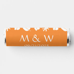 Fall Leaves in Orange Breath Savers® Mints