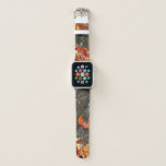 Fall Leaves in Waterfall I Autumn Photography Apple Watch Band