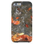 Fall Leaves in Waterfall I Autumn Photography Tough iPhone 6 Case