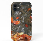 Fall Leaves in Waterfall I Autumn Photography iPhone 11 Case