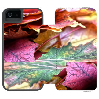 Fall Leaves iPhone SE/5/5s Wallet Case