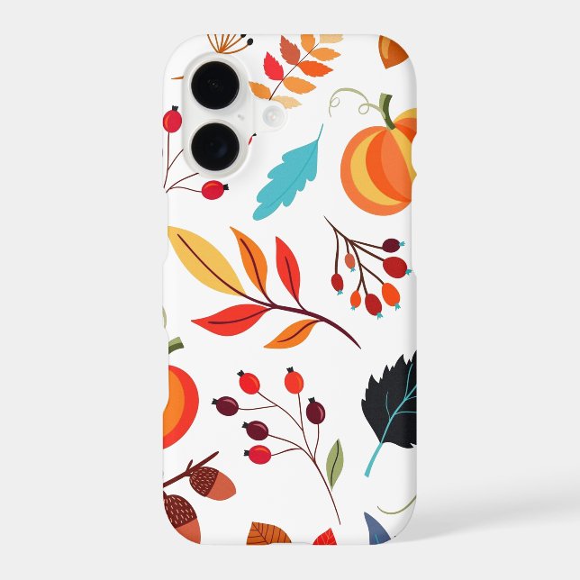 Fall Leaves iPhone Case (Back)