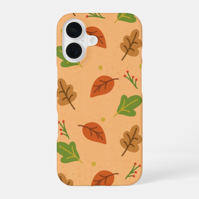 Fall Leaves Iphone Case (Back)
