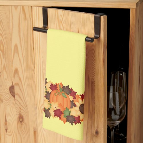 Fall Leaves  Kitchen Towel