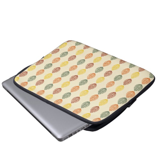 Fall Leaves Laptop Sleeve (Front Bottom)