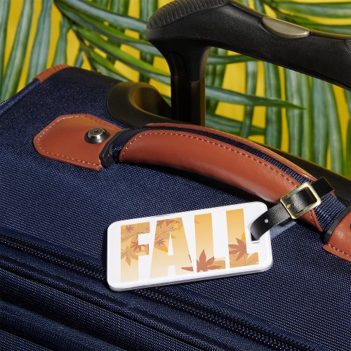 Fall Leaves Luggage Tags