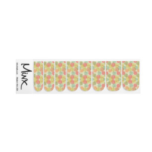 Fall Leaves Minx Nail Art