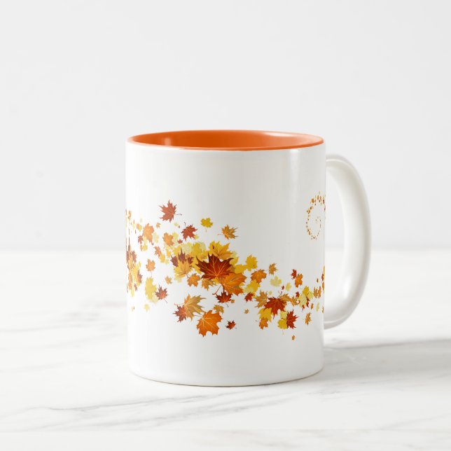 Fall Leaves Mug (Front Right)