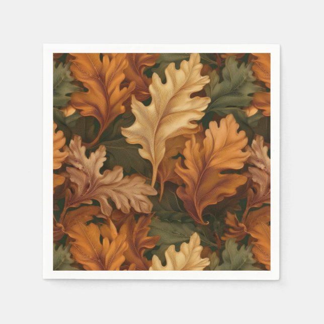 Fall Leaves  Napkins (Front)