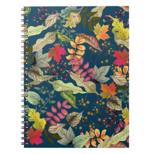 Fall Leaves Notebook