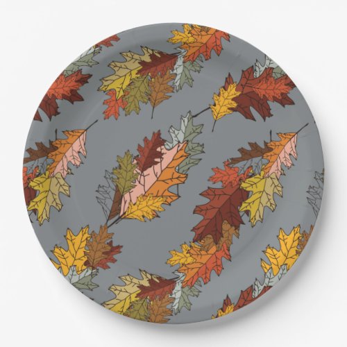 Fall Leaves Paper Plates