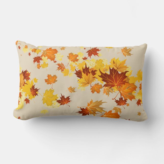Fall Leaves Pillow (Front)