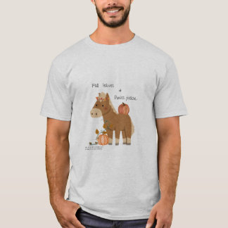 Fall Leaves & Ponies Please T-Shirt
