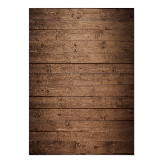 Fall Leaves Rustic String Lights Birthday Party Card