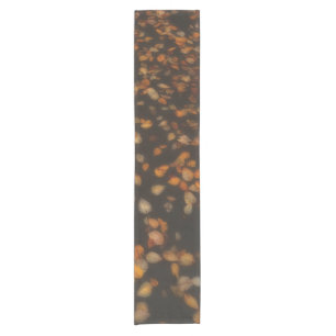 fall leaves  short table runner