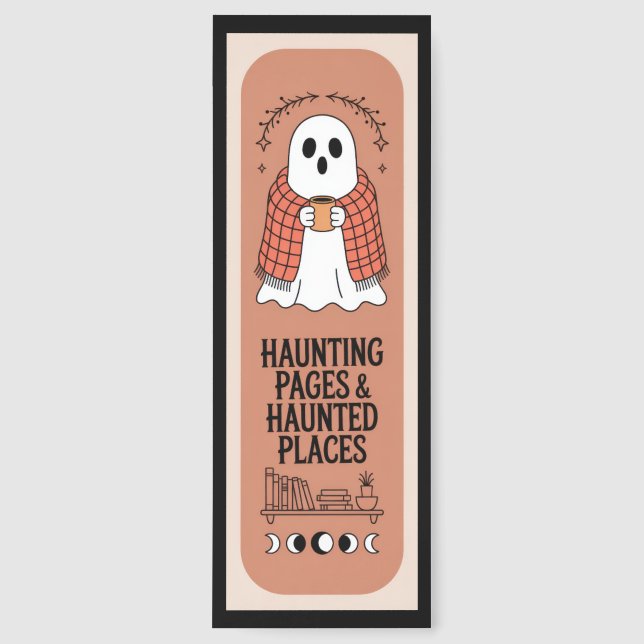 Fall Leaves Spooky Reads Bookmarks (Front)