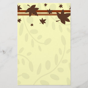 Fall Leaves Stationery