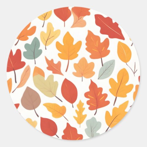 Fall Leaves Sticker