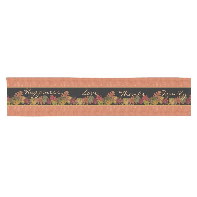 Fall Leaves Table Runner (Horizontal)