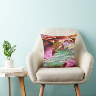 Fall Leaves  Throw Pillow