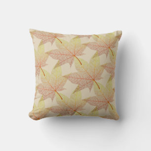 Fall Leaves Throw Pillow