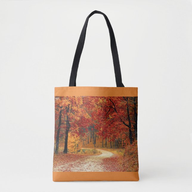 Fall leaves tote bag (Front)