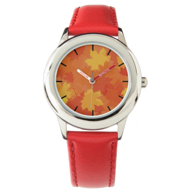 Fall Leaves Watch (Front)