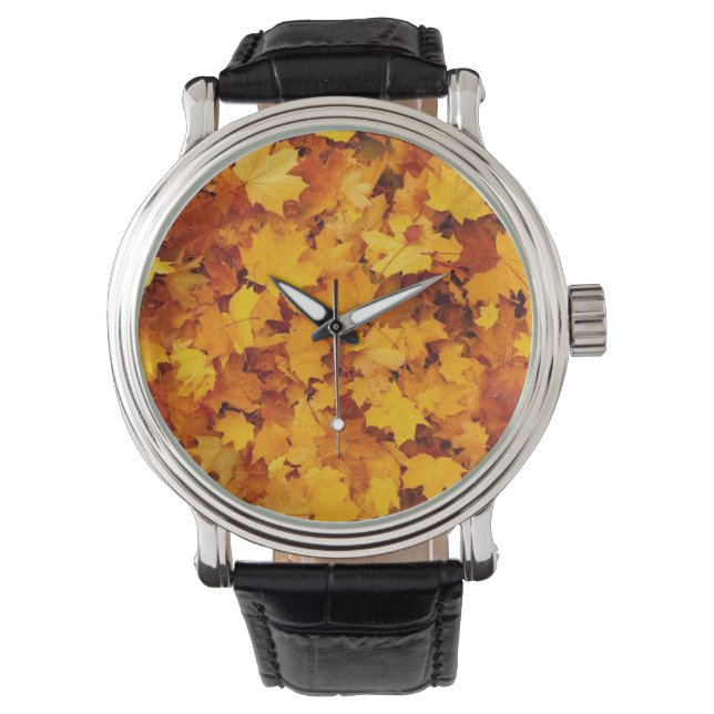 Fall Leaves Watch (Front)