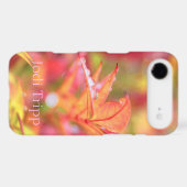Fall Leaves with rain drops Case-Mate iPhone Case (Back (Horizontal))