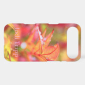 Fall Leaves with rain drops Case-Mate iPhone Case (Back (Horizontal))