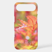 Fall Leaves with rain drops Case-Mate iPhone Case (Back)