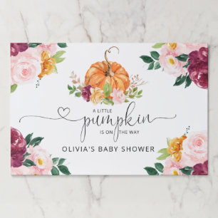 Fall little pumpkin paper pad