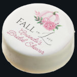 Fall Love Blush Pink Pumpkin Rustic Bridal Shower Chocolate Covered Oreo<br><div class="desc">Celebrate the bride-to-be with a special, one-of-a-kind Blush Pink Pampkin Bridal Shower! Our Fall in Love Chocolate Covered Oreo Pop features a watercolor flower bouquet and a delicate challigraphy script. Surprise your guests with an unforgettable invitation that perfectly captures the girly and vibrant wedding shower ideas you have - all...</div>