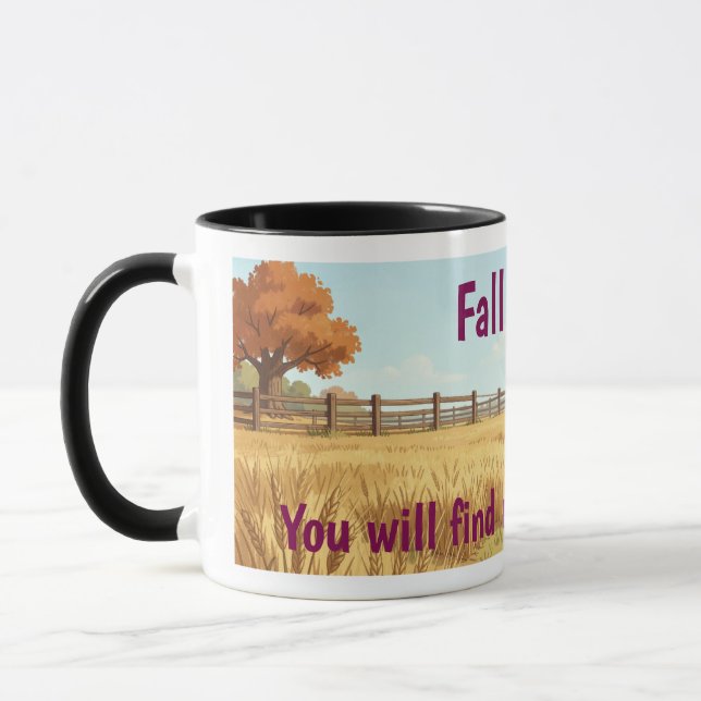 Fall lover mug (Left)