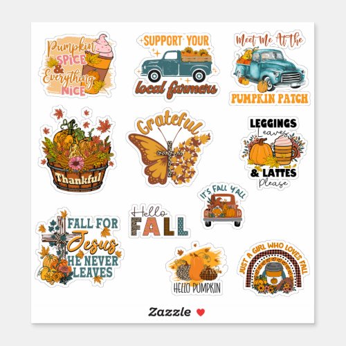Fall Lover Sticker Pack