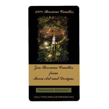 Fall Magic Fairy Craft Or Wine Labels by MoonArtandDesigns at Zazzle