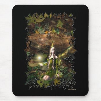 Fall Magic Fairy Full Mouse Pad by MoonArtandDesigns at Zazzle