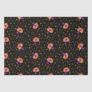 Fall magic mushrooms_black tissue paper