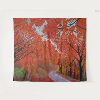 Fall Maple Daejeon Korea Wedding Backdrop