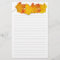 Fall Maple Leaf Border, Lined Writing Paper