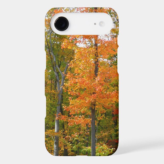 Fall Maple Trees Autumn Nature Photography Case-Mate iPhone Case (Back)