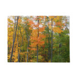 Fall Maple Trees Autumn Nature Photography Doormat