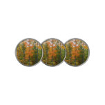 Fall Maple Trees Autumn Nature Photography Golf Ball Marker
