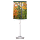 Fall Maple Trees Autumn Nature Photography Table Lamp
