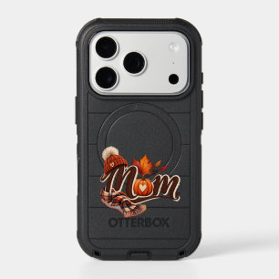 Fall Mom Cozy Autumn Pumpkin Phone Card Holder Sti iPhone 17 Pro Case
